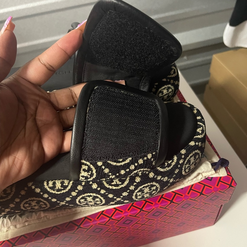 Tory Burch Monogram T Bubble Slides - image 5